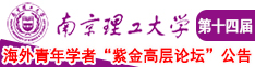 操逼视频链接南京理工大学第十四届海外青年学者紫金论坛诚邀海内外英才！